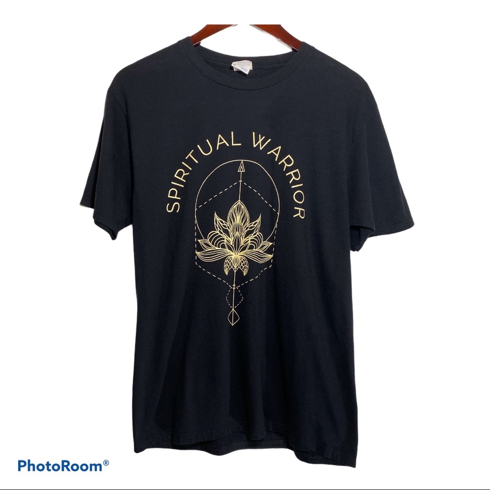 Port & Company Spiritual Warrior T Shirt. Size M